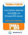 TERRA FORTE | 📣 Estão abertas até o dia 17 de outubro as inscrições para o Programa Terra Forte. 