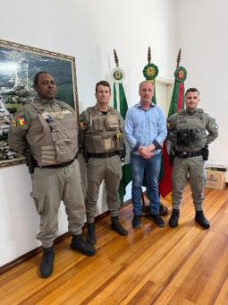 Relvado recebe novo policial militar