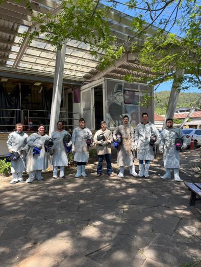 Município capacita turma de novos soldadores profissionais