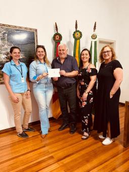 Em visita a Relvado, turismólogas da Amturvales conhecem o Caminho da Fé e Devoção